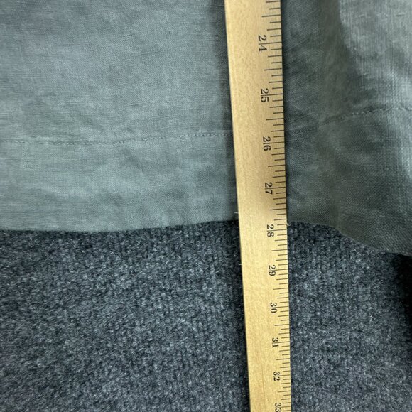 Bed Threads Top Womens 3XL Green Pullover French Flax‎ Linen Lounge Boho - Picture 12 of 16